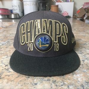 2018 NBA Golden State Warriors “Champs” Hat
